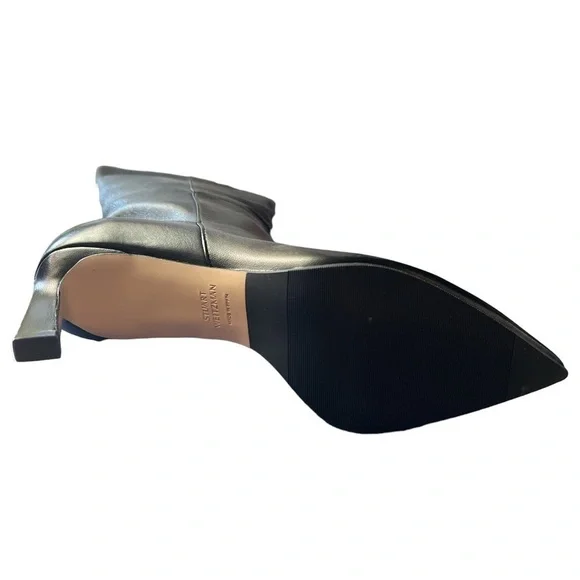 Stuart Weitzman Demi75 Womens Leather Tall Knee-High Boots - Picture 11 of 12